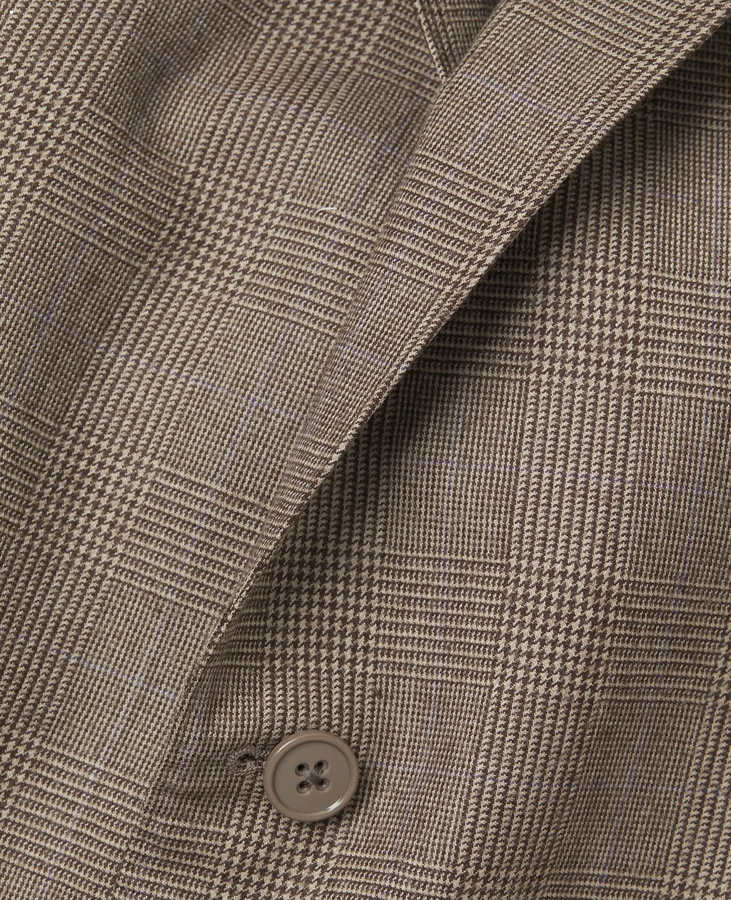 Brown Wool Italian Suit