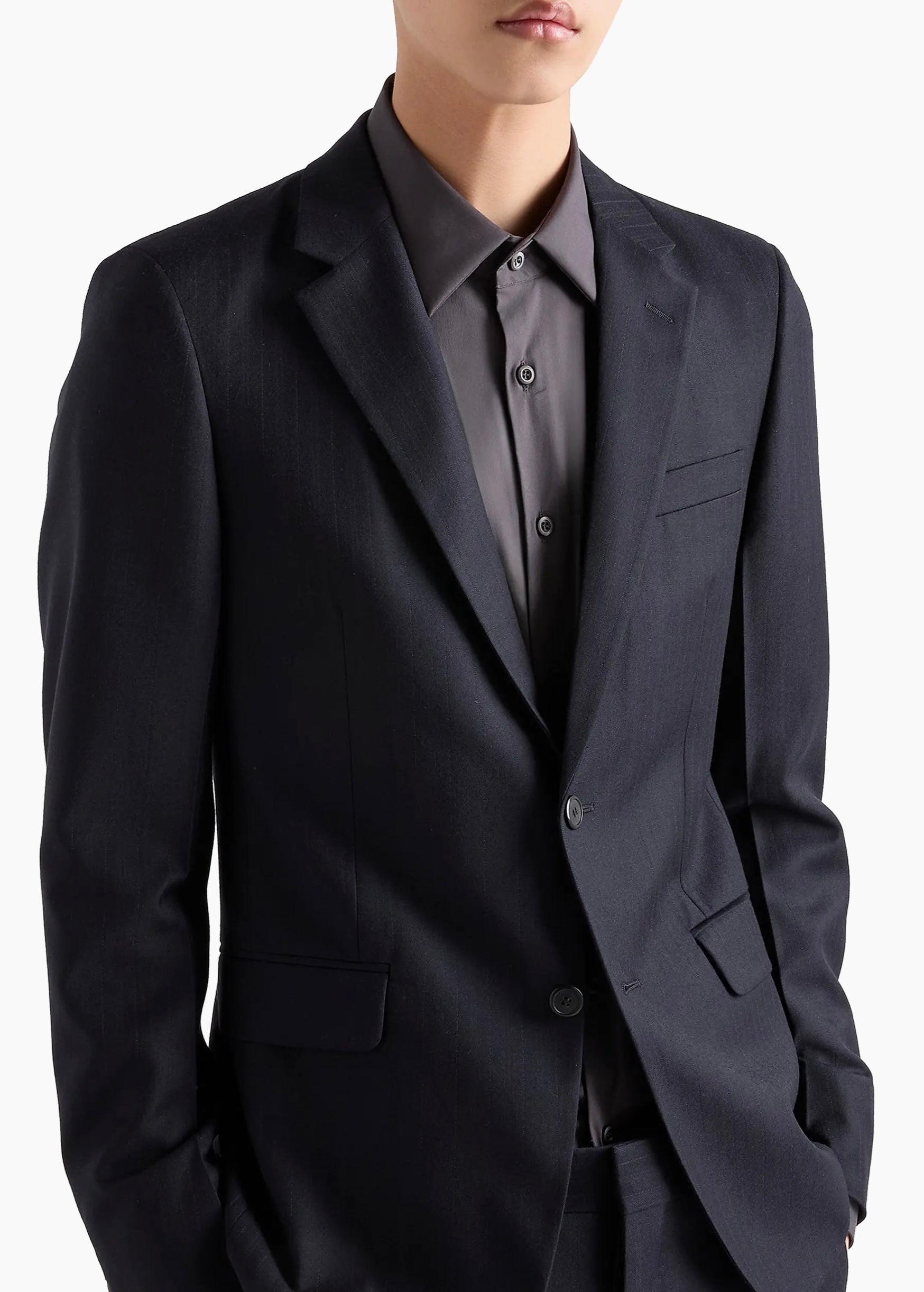 Slim Wool Italian Suit