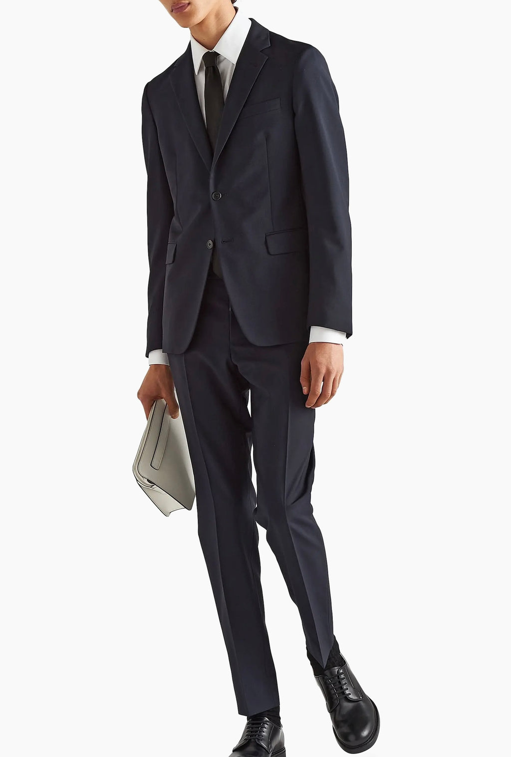 Black Italian Wool Suit