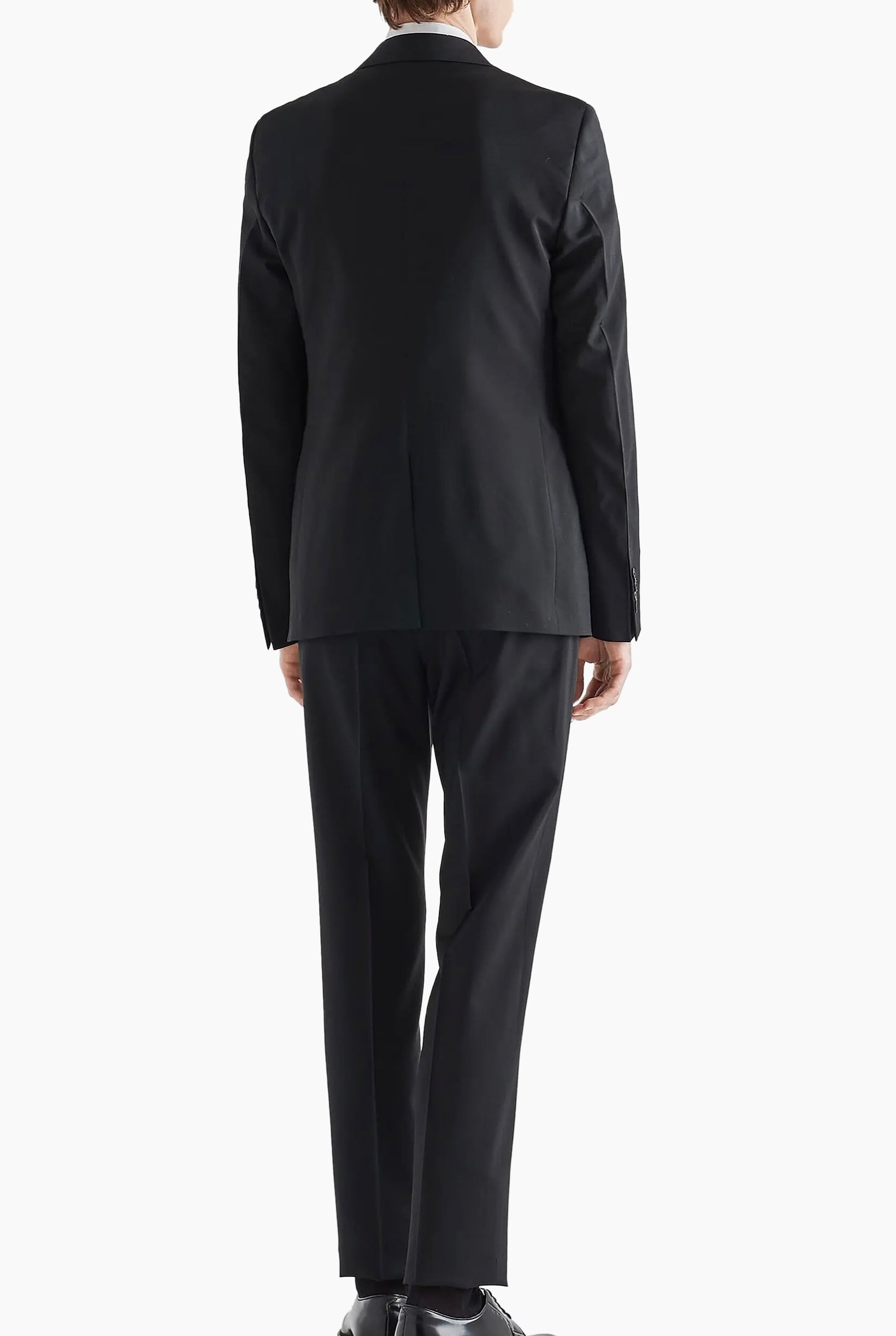 Black Italian Wool Suit