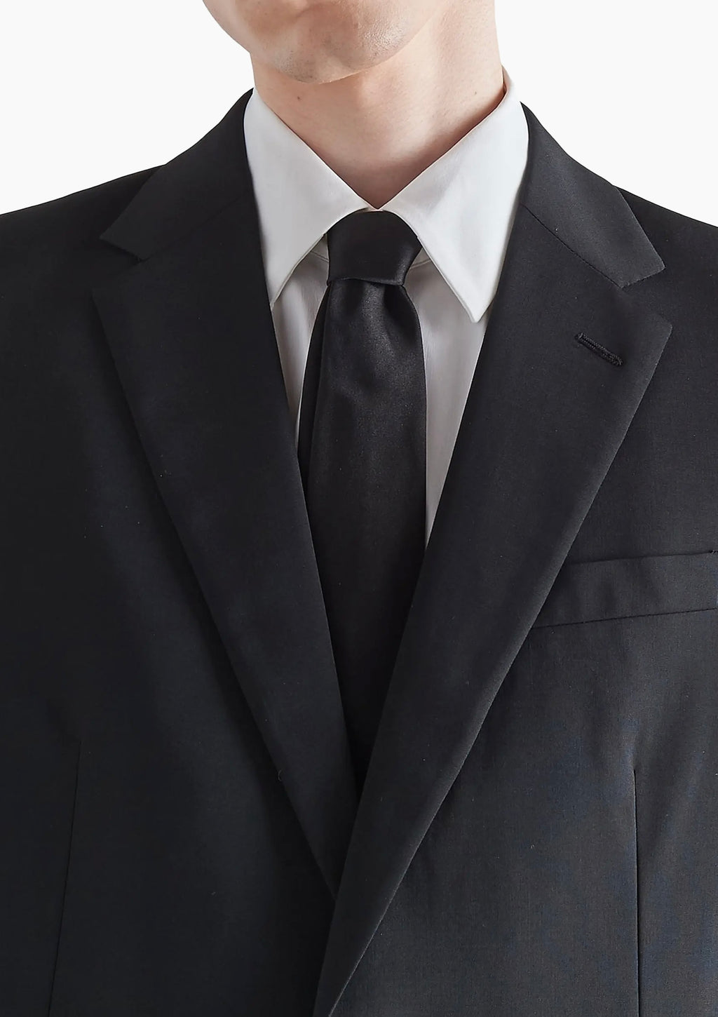 Black Italian Wool Suit